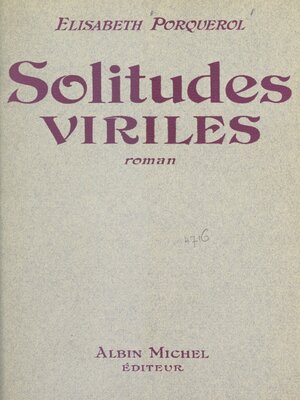 cover image of Solitudes viriles